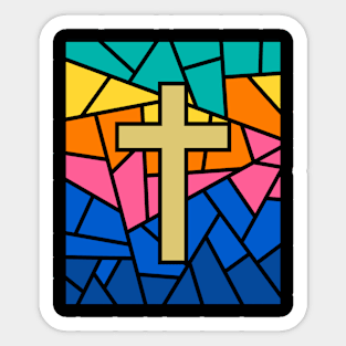 Cross of the Lord Jesus Christ Sticker